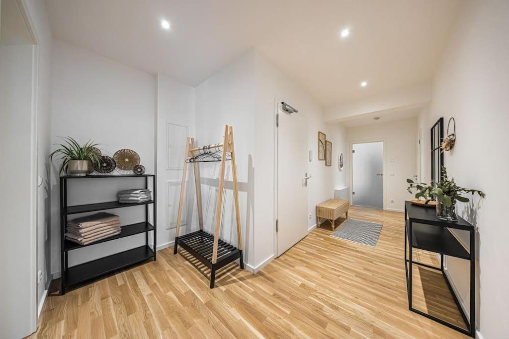 Stylisches Zentrales City-Apartment Mit 2 Balkonen Leipzig Eksteriør bilde